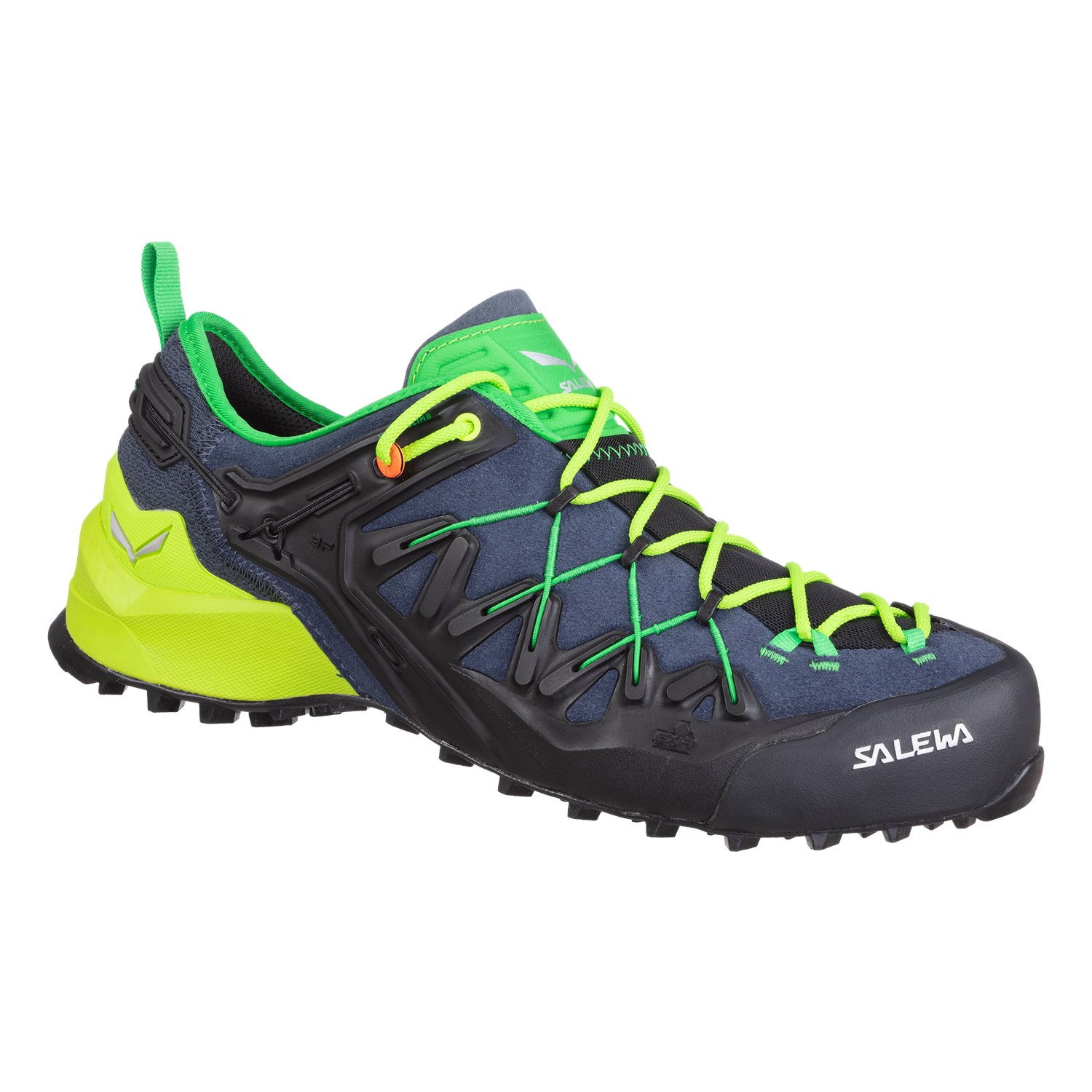 Salewa Wildfire Edge αθλητικα παπουτσια ανδρικα γκρι/μπλε/κίτρινα Greece HQ5470296